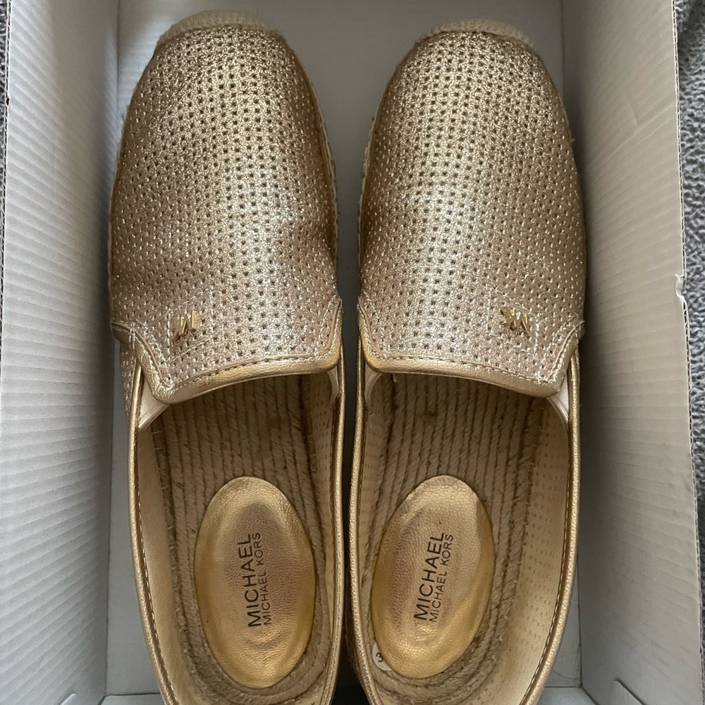 Authentic Michael Kors slip on 9.5